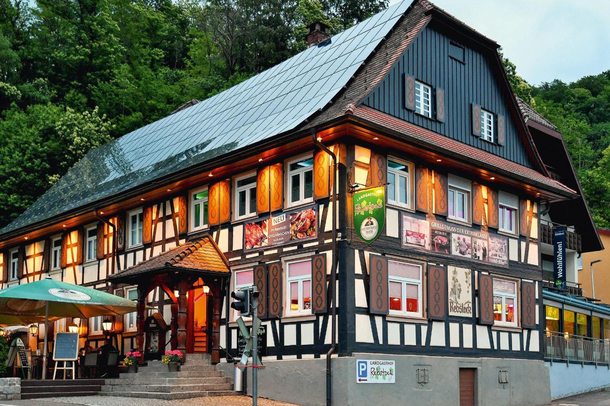 Landgasthof Rebstock Ottenhofen im Schwarzwald Dış mekan fotoğraf